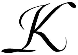 letter k drawing