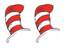 Printable Dr Seuss Hats Suess Party Pinterest