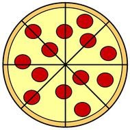 clipart of the pizza