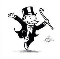 Clipart of Monopoly Man
