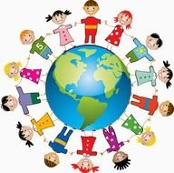 Colorful United Nations clipart