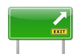 green pointer exit