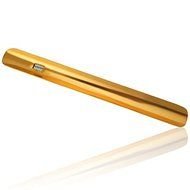 Set Of 12 Gold Aluminium Table Crumber With Chrome Plated Pocke