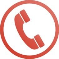 Red Phone Icon At Clkercom Vector Online Royalty
