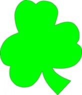 Large Shamrock Illustration