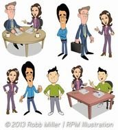 These Are Some Custom Illustrations For General Mills I Am