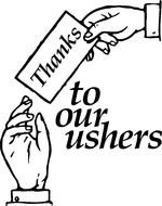 thanks to our Usher drawing