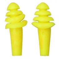 High Quality Silicone Nose Clip Ear Plugs Set For Swimming Yellow 3