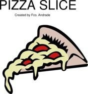 Pepperoni Pizza Slice At Clkercom Vector Online