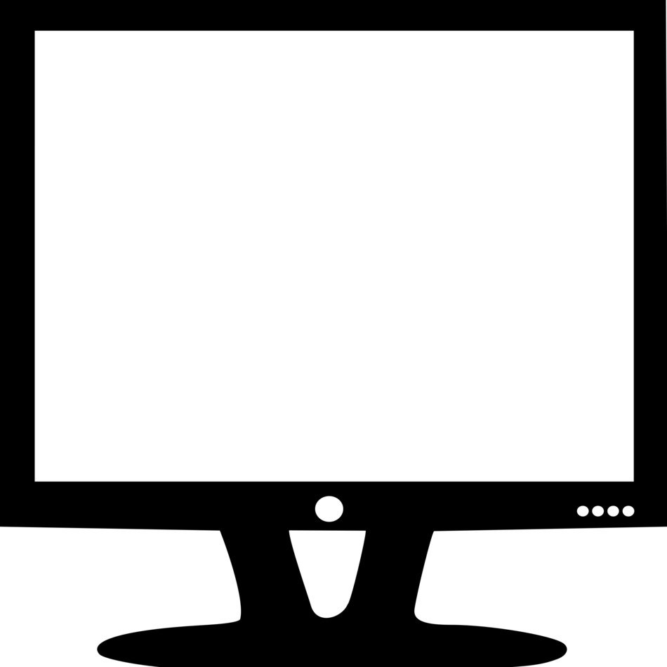 Белый экран на мониторе