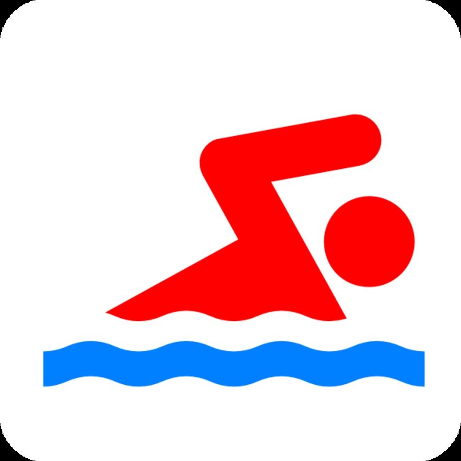 Swimming Person At Clkercom Vector Online N2