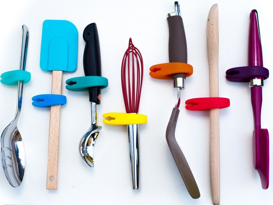 Clip art of the set of cooking tools