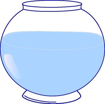 Fish Bowl clipart