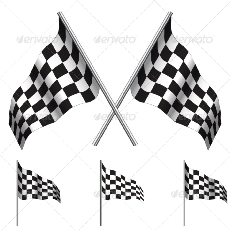 Black And White Checkered