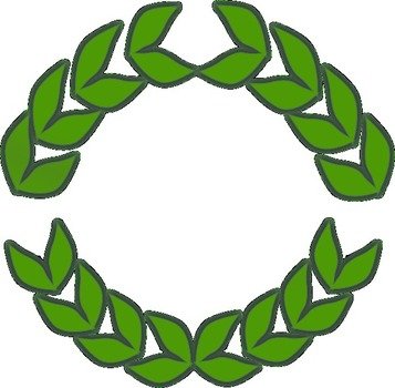 Laurel Wreath Best clipart