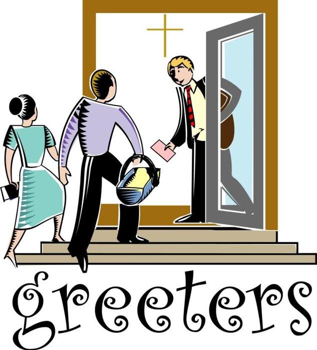 Clipart of the greeters