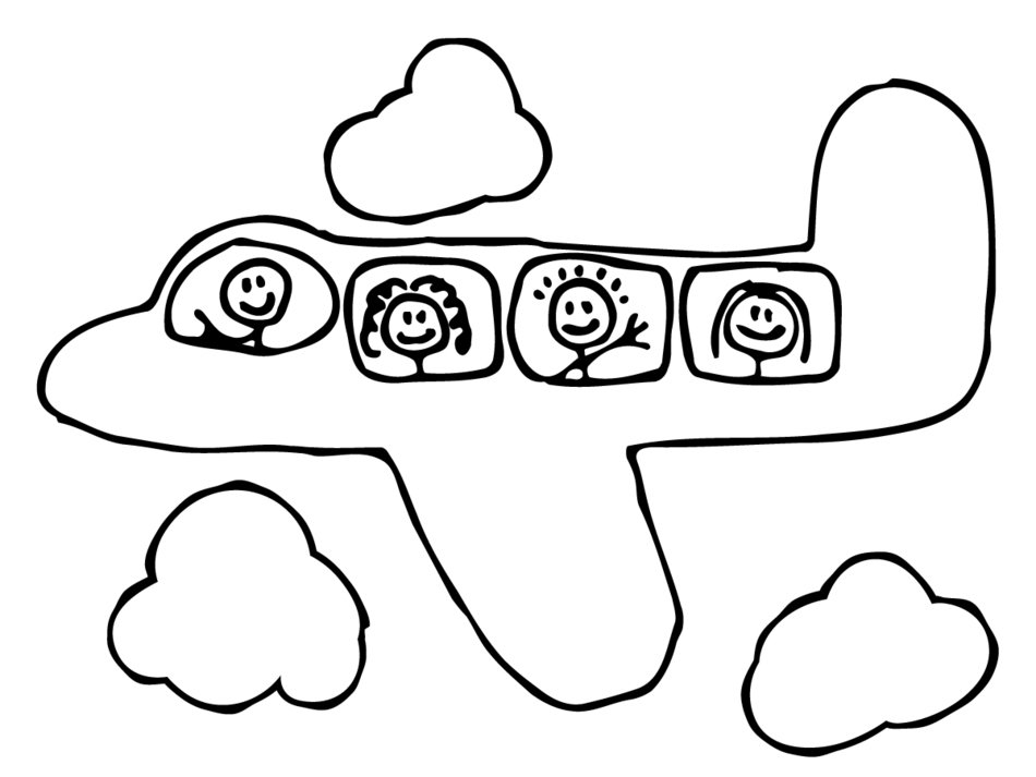 stick figures in the plane