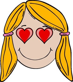 Lady Face Love V2 At Clkercom Vector Online