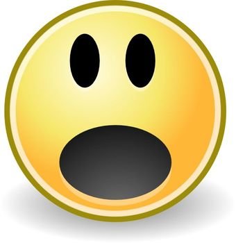 Tango Face Surprise Cartoon Surpri Black