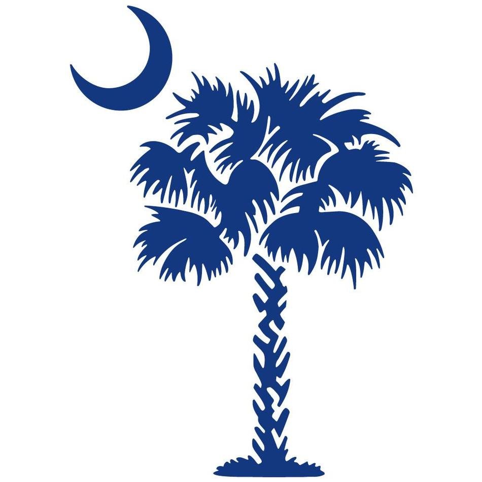 Palmetto Moon Tree drawing