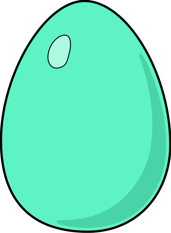 Green egg drawing free image download