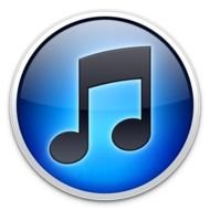 blue music button