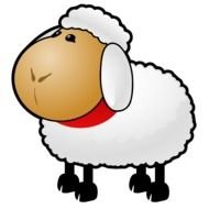 clipart of the cute lamb