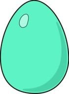 green egg drawing