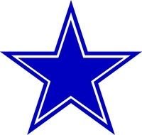 painting of the blue star