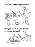 Syrup Coloring Page drawing