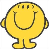 Happy Face Character drawing