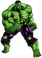 Clipart of Hulk