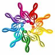 Music Notes Colorful Panda Free Images N2