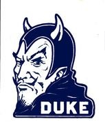 Duke Blue Devils Logo Throwback 1940s