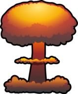 Big cartoon explosion clipart