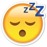 Sleeping Face Emoji $100 Usd