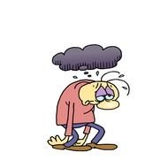 Clip Art Depressed
