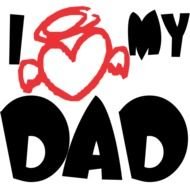 Love My Dad Images I Tshirt