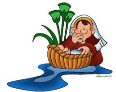 Clipart Bible Stories Free Baby Moses Clip