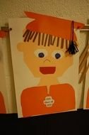 children's drawing as a picture for clipart