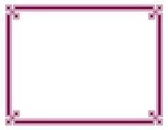 Certificate Border drawing
