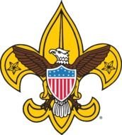 yellow Scout sign drawing