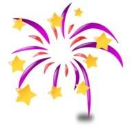 clipart of the Fireworks