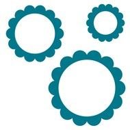 scalloped circles