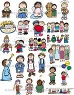 Clip Art Bible Kids