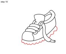 Jordans Shoes drawing