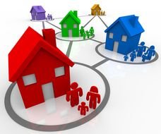 Home Owners Association as a graphic illustration