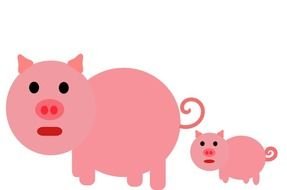 Mother And Baby Elephant N7