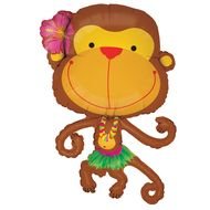 dressed up monkey for clipart