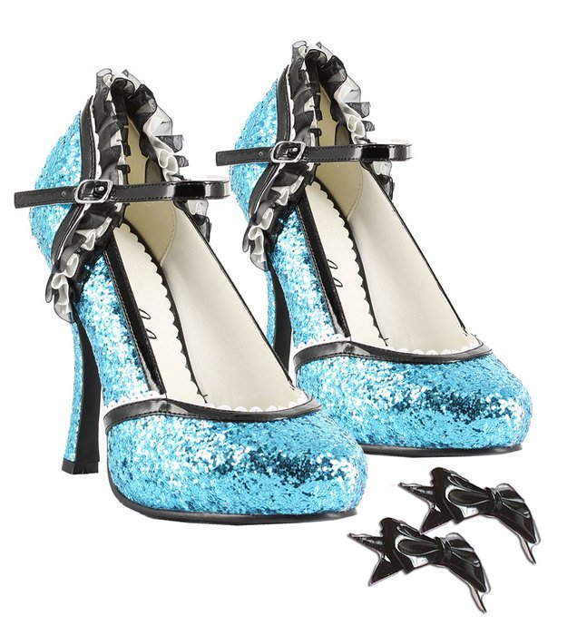 clipart of the blue 90s Punk shoes